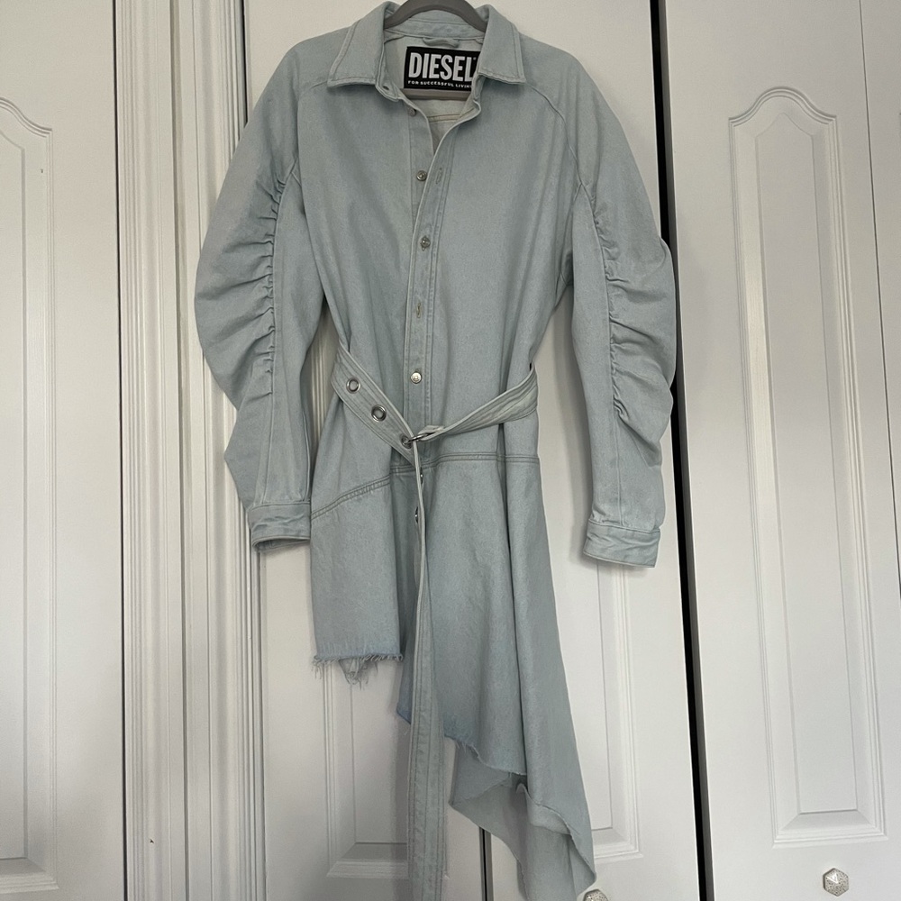 Diesel denim asymmetrical dress